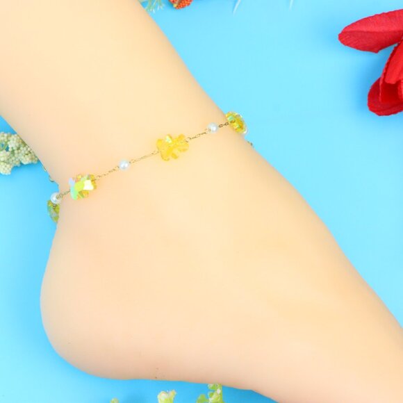 Elegant Handmade Anklet – Perfect for Women & Girls | Ideal Gift Option, DYC1502 - Picture 6 of 8